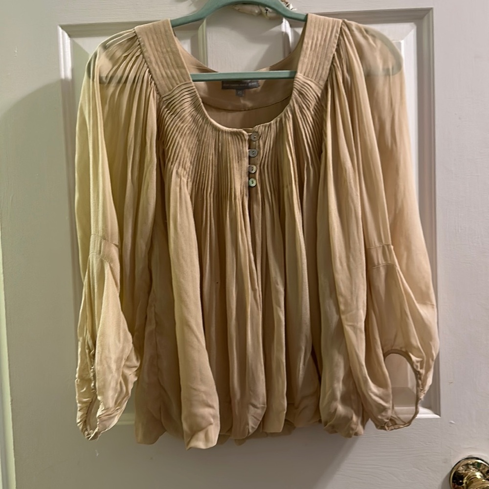 Anthropologie draped blouse